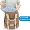 imageAccmor Portable Diaper Changing Pad Waterproof Baby Changing Mat Foldable Travel Diaper Changing Pads for Baby Baby Essentials Shower Registry GiftsClassic Cloud