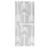imageAccmor Portable Diaper Changing Pad Waterproof Foldable Baby Changing Mat for Travel Baby Essentials Shower Registry GiftsArrowGrey