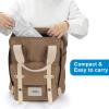 imageAccmor Portable Diaper Changing Pad Waterproof Foldable Baby Changing Mat for Travel Baby Essentials Shower Registry GiftsArrowGrey