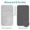 imageAccmor Portable Diaper Changing Pad Waterproof Foldable Baby Changing Mat for Travel Baby Essentials Shower Registry GiftsArrowGrey