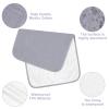 imageAccmor Portable Diaper Changing Pad Waterproof Foldable Baby Changing Mat for Travel Baby Essentials Shower Registry GiftsGreyGreen