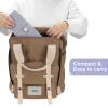 imageAccmor Portable Diaper Changing Pad Waterproof Foldable Baby Changing Mat for Travel Baby Essentials Shower Registry GiftsGreyGreen