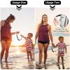 imageAccmor Reflective Toddler Belt Leash 2 in1 Anti Lost Wrist Link for Baby kid Anti Lost Waist Band Child Leash with Lock for Boys Girls Child Walking Harness Wristband Rope Tether for Outdoor TravelBlack Reflective Wristlink Gray Belt