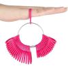 imageAccmor Ring Size Measuring Tool Includes Plastic Ring Sizer Mandrel Stick Finger Sizing Ring Guage Measurer and 2 Pcs Finger Measure Tape for Women Men Jewelry MakingClaret Mandrel  Black Guage  Black Blet  Black Blet