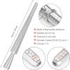 imageAccmor Ring Size Measuring Tool Includes Plastic Ring Sizer Mandrel Stick Finger Sizing Ring Guage Measurer and 2 Pcs Finger Measure Tape for Women Men Jewelry MakingSilver Mandrel  Silver Guage  Black Blet  Black Blet
