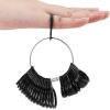 imageAccmor Ring Size Measuring Tool Includes Plastic Ring Sizer Mandrel Stick Finger Sizing Ring Guage Measurer and 2 Pcs Finger Measure Tape for Women Men Jewelry MakingBlack Mandrel  Black Guage  White Blet