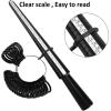imageAccmor Ring Sizer Measuring Tool Including Ring Mandrel Ring Gauge Finger Sizer ampamp Rubber Jewelry Hammer Metal Ring Measurement Maker Kit Ring Sizing Stick for Man Women Jewelry MakingBlack