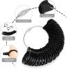 imageAccmor Ring Sizer Measuring Tool Including Ring Mandrel Ring Gauge Finger Sizer ampamp Rubber Jewelry Hammer Metal Ring Measurement Maker Kit Ring Sizing Stick for Man Women Jewelry MakingBlack