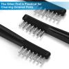 imageAccmor Scratch Brush Set DoubleEnded Gun Cleaning Brushes Tools 9 Packs All Purpose Steel Bristle Cleaner Kit Handy Wire Scrub for Cleaning Welding SlagPaintRustDirt9 Steel Gray