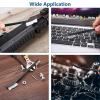 imageAccmor Scratch Brush Set DoubleEnded Gun Cleaning Brushes Tools 9 Packs All Purpose Steel Bristle Cleaner Kit Handy Wire Scrub for Cleaning Welding SlagPaintRustDirt9 Nylon White