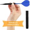 imageAccmor Soft Tip Darts Bar Dart Plastic Tip Darts Set Attach Extra 100 Black 2BA Replacement Tips Soft Tip Darts for ElectronicPlastic Dartboardblack