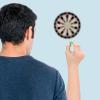 imageAccmor Soft Tip Darts Bar Dart Plastic Tip Darts Set Attach Extra 100 Black 2BA Replacement Tips Soft Tip Darts for ElectronicPlastic Dartboardgold