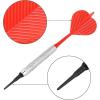 imageAccmor Soft Tip Darts Bar Dart Plastic Tip Darts Set Attach Extra 100 Black 2BA Replacement Tips Soft Tip Darts for ElectronicPlastic Dartboardgoldshape B darts tips