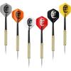 imageAccmor Steel Tip Darts18 Pack Metal Darts Set Professional Metal Tip Darts Darts for Dartboard Dart Flights for Adults18G Darts