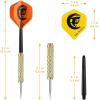 imageAccmor Steel Tip Darts18 Pack Metal Darts Set Professional Metal Tip Darts Darts for Dartboard Dart Flights for Adults18G Darts