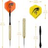 imageAccmor Steel Tip Darts18 Pack Metal Darts Set Professional Metal Tip Darts Darts for Dartboard Dart Flights for Adults20G Darts