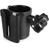 imageAccmor Stroller Cup Holder with Phone Keys Holder 3in1 Universal Cup Holder Drinks Bottle Holder for Stroller Bike Wheelchair Walker ScooterBlack