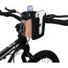 imageAccmor Stroller Cup Holder with Phone Keys Holder 3in1 Universal Cup Holder Drinks Bottle Holder for Stroller Bike Wheelchair Walker ScooterBlack Brown