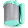 imageAccmor Stroller Cup Holder with Phone Keys Holder 3in1 Universal Cup Holder Drinks Bottle Holder for Stroller Bike Wheelchair Walker ScooterGrey Green