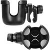 imageAccmor Stroller Cup Holder with Tray Universal Cup Holder Bike Bottle Holder 360 Rotatable Large Caliber Drinks Holder for Stroller Bike Wheelchair WalkerCup Holder2pc