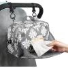 imageAccmor Stroller Organizer Universal Stroller Organizer with Insulated Cup Holder Pocket Dual Purpose Large Capacity Stroller Bag Caddy Stroller Accessories Fits for Uppababy Doona Nuna StrollersBritishness