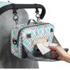 imageAccmor Stroller Organizer Universal Stroller Organizer with Insulated Cup Holder Pocket Dual Purpose Large Capacity Stroller Bag Caddy Stroller Accessories Fits for Uppababy Doona Nuna StrollersPlume