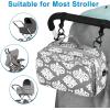 imageAccmor Stroller Organizer Universal Stroller Organizer with Insulated Cup Holder Pocket Dual Purpose Large Capacity Stroller Bag Caddy Stroller Accessories Fits for Uppababy Doona Nuna StrollersBritishness
