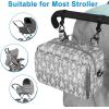 imageAccmor Stroller Organizer Universal Stroller Organizer with Insulated Cup Holder Pocket Dual Purpose Large Capacity Stroller Bag Caddy Stroller Accessories Fits for Uppababy Doona Nuna StrollersArrow