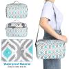 imageAccmor Stroller Organizer Universal Stroller Organizer with Insulated Cup Holder Pocket Dual Purpose Large Capacity Stroller Bag Caddy Stroller Accessories Fits for Uppababy Doona Nuna StrollersPlume