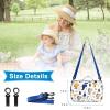 imageAccmor Stroller Organizer Universal Stroller Organizer with Insulated Cup Holder Pocket Dual Purpose Large Capacity Stroller Bag Caddy Stroller Accessories Fits for Uppababy Doona Nuna StrollersDinosaur