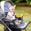 imageAccmor Stroller Steering Wheel Toy Pretend Driving Simulated Steering Wheel for Baby Stroller Shopping Carts Universal Detachable Funny Stroller Shopping Carts Toy Attachment AccessoriesYellow