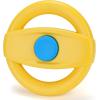 imageAccmor Stroller Steering Wheel Toy Pretend Driving Simulated Steering Wheel for Baby Stroller Shopping Carts Universal Detachable Funny Stroller Shopping Carts Toy Attachment AccessoriesYellow