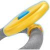 imageAccmor Stroller Steering Wheel Toy Pretend Driving Simulated Steering Wheel for Baby Stroller Shopping Carts Universal Detachable Funny Stroller Shopping Carts Toy Attachment AccessoriesYellow