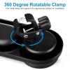 imageAccmor Stroller Tray Stroller Cup Holder with Snack Tray Universal Stroller Tray for Snacks On The Go Stroller Snack Tray Bottle Holder Stroller Accessory