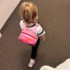 imageAccmor Toddler Backpack Harness with Safety Leash Cute Dinosaur Harnesses with Kids Anti Lost Wrist Link Mini Child Schoolbag with Wristband Tether Strap and Protection Leashes for Baby boys BlackLight PinkRose Pink Dinosaur
