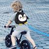 imageAccmor Toddler Backpack Harness with Safety Leash Cute Dinosaur Harnesses with Kids Anti Lost Wrist Link Mini Child Schoolbag with Wristband Tether Strap and Protection Leashes for Baby boys BlackBlack Penguin