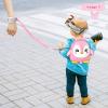 imageAccmor Toddler Backpack Harness with Safety Leash Cute Dinosaur Harnesses with Kids Anti Lost Wrist Link Mini Child Schoolbag with Wristband Tether Strap and Protection Leashes for Baby boys BlackBaby Pink Penguin