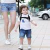 imageAccmor Toddler Backpack Harness with Safety Leash Cute Dinosaur Harnesses with Kids Anti Lost Wrist Link Mini Child Schoolbag with Wristband Tether Strap and Protection Leashes for Baby boys BlackBlackGreen Dinosaur  Black Link