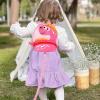 imageAccmor Toddler Backpack Harness with Safety Leash Cute Dinosaur Harnesses with Kids Anti Lost Wrist Link Mini Child Schoolbag with Wristband Tether Strap and Protection Leashes for Baby boys BlackLight PinkRose Pink Dinosaur