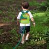 imageAccmor Toddler Backpack Harness with Safety Leash Cute Dinosaur Harnesses with Kids Anti Lost Wrist Link Mini Child Schoolbag with Wristband Tether Strap and Protection Leashes for Baby boys BlackAquamarineLightgreen Dinosaur
