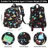 imageAccmor Toddler Backpack Leash Mini Child Backpack with Anti Lost Wrist Link Cute Kids Backpack Walking Harness for Outdoor Travel Adorable Excavator Backpack Tether for Baby Boys Girls Ages 13BlackTruck  Black Link