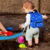 imageAccmor Toddler Backpack Leash Mini Child Backpack with Anti Lost Wrist Link Cute Kids Backpack Walking Harness for Outdoor Travel Adorable Excavator Backpack Tether for Baby Boys Girls Ages 13Dark BlueExcavator  Blue Link