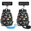 imageAccmor Toddler Backpack Leash Mini Child Backpack with Anti Lost Wrist Link Cute Kids Backpack Walking Harness for Outdoor Travel Adorable Excavator Backpack Tether for Baby Boys Girls Ages 13BlackTruck  Blue Link