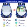 imageAccmor Toddler Backpack Leash Mini Child Backpack with Anti Lost Wrist Link Cute Kids Backpack Walking Harness for Outdoor Travel Adorable Excavator Backpack Tether for Baby Boys Girls Ages 13Dark BlueTruck  Blue Link