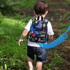 imageAccmor Toddler Backpack Leash with Anti Lost Wrist Link Cute Mini Child Walking Harnesses Keep Kids Close Back Pack Rope Tether Rein for Baby Boys BlueExcavatorBlackDino  Blue Link