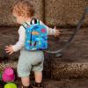 imageAccmor Toddler Backpack Leash with Anti Lost Wrist Link Cute Mini Child Walking Harnesses Keep Kids Close Back Pack Rope Tether Rein for Baby Boys BlueExcavatorLight BlueDino  Blue Link