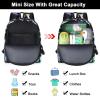 imageAccmor Toddler Backpack Leash with Anti Lost Wrist Link Cute Mini Child Walking Harnesses Keep Kids Close Back Pack Rope Tether Rein for Baby Boys BlueExcavatorBlackVolcanic Dino  Blue Link