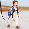 imageAccmor Toddler Backpack Leash with Anti Lost Wrist Link Cute Mini Child Walking Harnesses Keep Kids Close Back Pack Rope Tether Rein for Baby Boys BlueExcavatorBlueExcavator  Blue Link