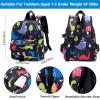 imageAccmor Toddler Backpack Leash with Anti Lost Wrist Link Cute Mini Child Walking Harnesses Keep Kids Close Back Pack Rope Tether Rein for Baby Boys BlueExcavatorBlackDino  Blue Link