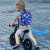 imageAccmor Toddler Backpack Leash with Anti Lost Wrist Link Cute Mini Child Walking Harnesses Keep Kids Close Back Pack Rope Tether Rein for Baby Boys BlueExcavatorBlueVolcanic Dino  Blue Link